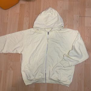 Aritzia - EXTRA FLEECE MEGA HOODIE (butter yellow)